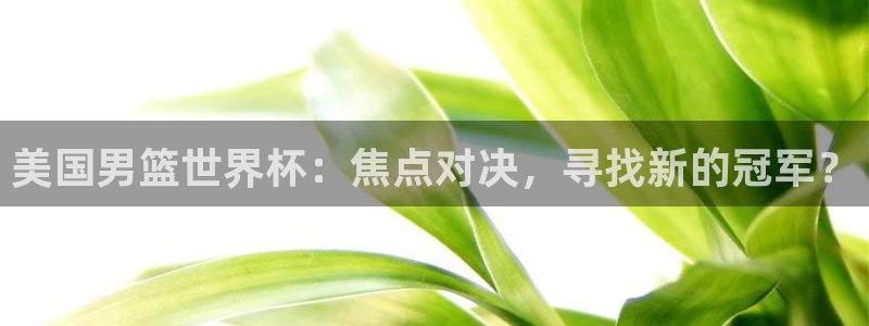 世界杯预选赛排名：美国男篮世界杯：焦点对决，寻找新的冠军？